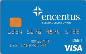 Big Blue Debit Card Design