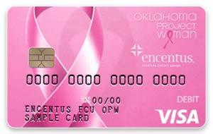 OPW (Oklahoma Project Woman) Debit Card Design