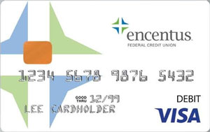 Encentus Logo Debit Card Design